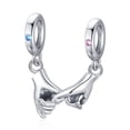 thumbnail image 1 of Charm VOROCO Plata Esterlina S925 Promesa de Dedo Meñique, 1 of 7