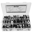thumbnail image 2 of Cable Clamp Assortment, Cable Management 52pcs Stainless Steel Cable Clamp, Cables for Electric Wire Management, 2 of 7