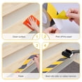thumbnail image 6 of EUZODNAK Anti Slip Tape, 2 inch x 33 Feet, Safety Non Slip Tape for Steps Outdoor Waterproof, Heavy Duty Grip Tape for Concrete Floors, Yellow, 6 of 9