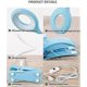 thumbnail image 3 of Portable LED Soft Light Lamp, USB Eye Care Clip Bed Light/Multifunctional Small Dormitory Flashlight/Creative New Design 360 Degree Rotating Swan Arm, 3 of 5
