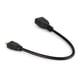 thumbnail image 5 of Cable de extensión adaptador convertidor de micro HDMI macho a HDMI hembra, cable de alambre 1080P, 5 of 8