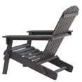 thumbnail image 3 of Chaise Adirondack pliable en acacia gris, 3 of 8