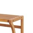 thumbnail image 6 of Organize It All Bamboo Wall Mounted Shelf with Towel Bar, 6 of 7