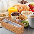 thumbnail image 1 of Picnic Baskets With Dishes, Tableware Storage Baskets, Sturdy, Spoons For Storing Forks, Restaurants, Hotels, Homes, 1 of 8