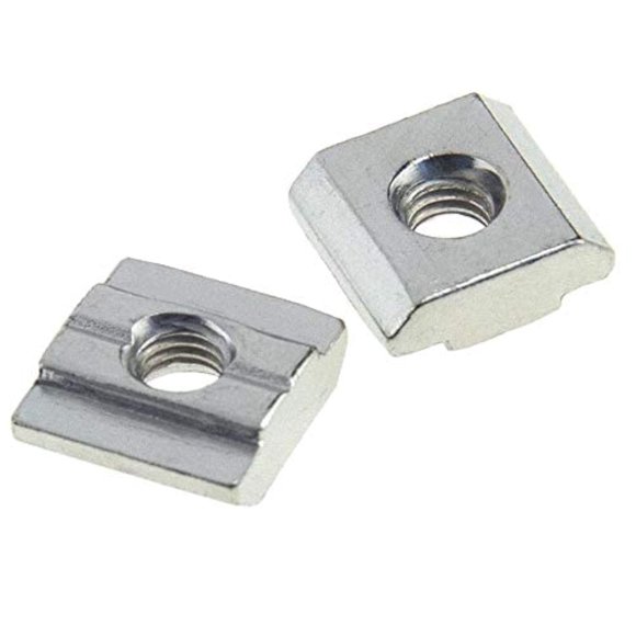 Odinest Tuercas en T Tuercas deslizantes en T Serie 30 M5 Deslizamiento roscado en preensamblaje para marco de extrusiones de aluminio 30x30 con perfil 3030 Sereis Ranura de 8 mm para enrutador CNC Im