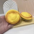 thumbnail image 4 of Artificial Egg Tart Fake Dessert Decoration Food Model Lifelike Bakery Shop Decoration, 4 of 4