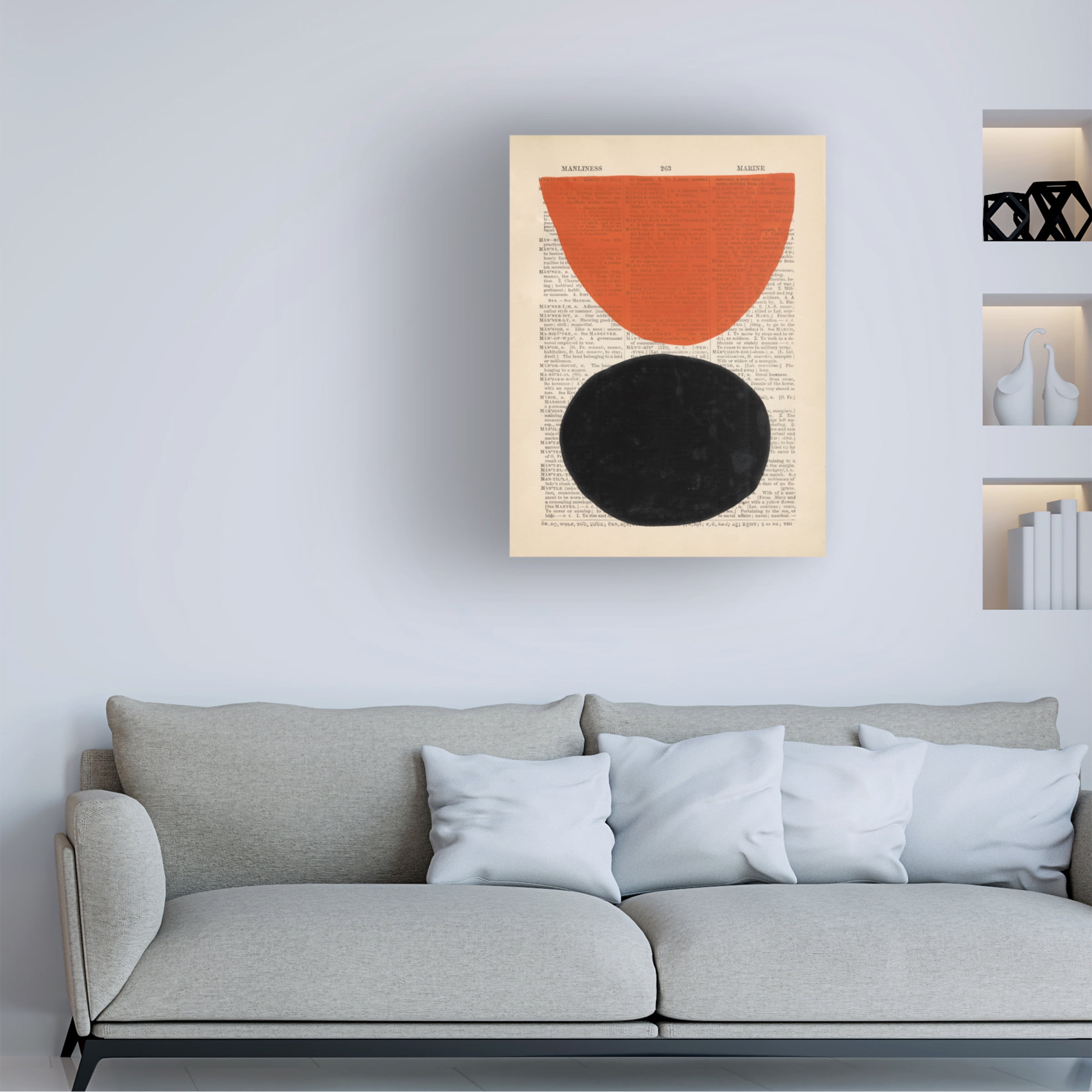 Renee W. Stramel 'Modern Definition IV' Canvas Art