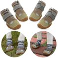 thumbnail image 1 of 2 pares de botas protectoras para perros, zapatos impermeables para perros, adecuados para perros medianos y grandes, color caqui (talla 1) Rojo Verde Cocina, Decoración y Otros, 1 of 5