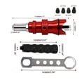 thumbnail image 2 of Rivet Nut Drill Adapter, Thread Insert Rivet Adapter For Electric Drill, Ergonomic Electrician Drill Adapter For Installation And Maintenance In Buildings, Furniture, DIY, 2 of 9