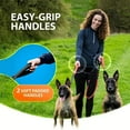 thumbnail image 3 of Dual Dog Leash Coupler - Comfort Padded Handles, No-Tangle, No-Pull Bungee Leash - 360 °   Swivel, Reflective, Shock Absorbing - Pe, 3 of 9