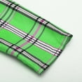 thumbnail image 6 of kamemir Womens Cardigan Blazers Jackets Long Sleeve Slim Plaid Jacket Casual Lightweight Comfy Coat with Pockets Plus Size Business Work Office Blazer Outwaear Blouse(Green,3XL), 6 of 6
