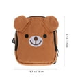 thumbnail image 2 of Taxenne Animal Backpack Stuffed Animal Small Plush Backpack - Size L (Brown), 2 of 10