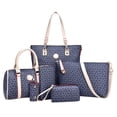 thumbnail image 2 of Bolso de hombro 6 piezas para mujer Sunnimix Azul Bolsos de hombro Cartera de embrague, 2 of 6