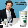 thumbnail image 5 of TSLOVER 20 oz Insulated Stainless Steel Tumbler, Accountant Mug Gifts, Excel Shortcut, 5 of 5