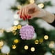 thumbnail image 4 of Colgante Navideño de Espuma Morada | 7 Cm | Material de Espuma Seguro | Decoración Navideña - Xmj251029002B, 4 of 6
