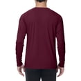 thumbnail image 5 of Domuza Rash Guard for Men Shirts Upf 50+ Sun Protection Uv Long Sleeve Tshirts Summer 2026 Outdoor Lightweight Running Fishing Tops Wine L, 5 of 5