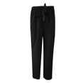 thumbnail image 3 of JUNWELL Womens Casual Pants Straight Leg Drawstring Elastic High Waist Loose Comfy Trousers with Pockets, 3 of 4