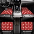 thumbnail image 6 of Sikiie cute Christmas Moose Car Foot Mat Set of 4 Pieces Basics Universal Fit Rubber Carpet Floor Mats For Car SUV Van & Truck, 26.8"L x 17.3"W (Front), 13"L x 17.3"W(Rear), 6 of 6