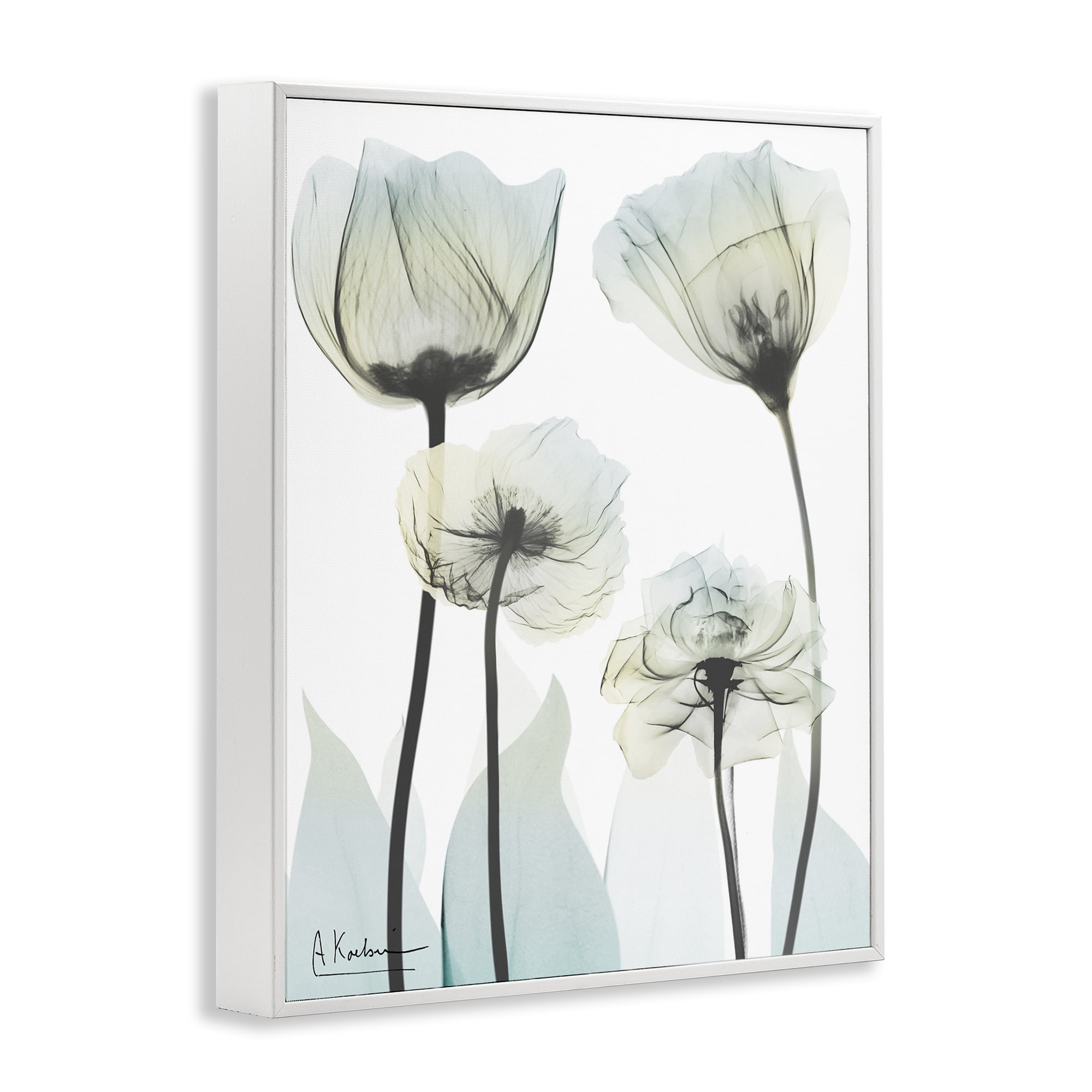Stupell Industries Floral Luxury Of Creation White Framed Giclee Art, design by Albert Koetsier