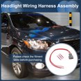 thumbnail image 2 of Conjunto de arnés de cableado de faros Unique Bargains para Hyundai Elantra 2019-2020, luces de señal de giro, arnés de cable 3 terminales 30 cm L 1 conjunto, 2 of 7