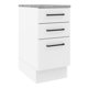thumbnail image 1 of Mueble Inferior de cocina MADESA Agata 40 cm 3 cajones, 1 of 10