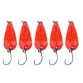 thumbnail image 2 of koolsoo 5Pcs Fishing Lures Set Copper Spoon Sequins Metal Lures Hard Baits Color 4, 2 of 7