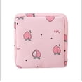thumbnail image 1 of Bolsa de almacenamiento de toallas sanitarias portátil impermeable de gran capacidad para el período menstrual, bolsa pequeña, bolsa de almacenamiento portátil, 1 of 4
