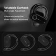 thumbnail image 3 of Wireless Headphones TWS Earbuds Deep Bass Rotable Earhook Bluetooth Earphones with Mic for Drivers Office Sports, 3 of 5