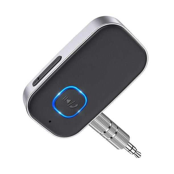 Baohd Bluetooth 5.0 adaptateur audio autoradio AUX voiture AUX récepteur  bluetooth voiture AUX récepteur bluetooth entrée récepteur sans fil appel  mains libres récepteur de musique 