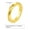Gold, variant on 3mm Silver/Gold/Black Mobius Ring Women's Stainless Steel Wedding Band Size 7-12