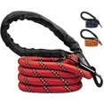 thumbnail image 1 of GHSDFBB Dog Lead with Soft Padded and Anti Slip Comfortable Rope Handle, 5 FT Strong Dog Leads, Highly Reflective Dog Leash for Puppy (Red), 1 of 7