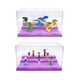 thumbnail image 3 of Vitrina de 3 pasos, caja de acrílico, vitrina a prueba de polvo para bloques, caja de presentación de plástico, 3 of 4