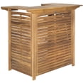 thumbnail image 5 of SAFAVIEH Monterey Outdoor Patio Bar Table, Natural, 5 of 8