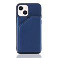 thumbnail image 5 of Mantto Cases for iPhone 13 mini - 5.4 inch Wallet Case with Card Holder, PU Leather ID Credit Card Slots Double Magnetic Clasp Kickstand Shockproof Back Flip Slim Phone Cover, Blue, 5 of 8