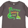 thumbnail image 4 of Inktastic My Grammy Loves Me Grandson Boys Long Sleeve Toddler T-Shirt, 4 of 5