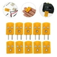 thumbnail image 4 of Thermocouple Type K Plug Connector Adapter Male Female Wire Plugs Cable Banana Joint Plugs，K, 4 of 9