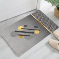 thumbnail image 7 of Memory Foam Bath Mat with Cobblestone Design, Super Soft & Quick-Dry Bathroom Rugs, Machine Washable Non-Slip Absorbent Floor Mat for Bathroom Shower Tub, 16x24 Inch, Gray by PALIFEUR, 7 of 7