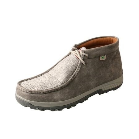 

Men s Twisted X MXC0005 CellStretch Chukka Boot Grey/Light Grey Leather/Fabric 7.5 W