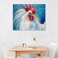 thumbnail image 3 of Nawypu No One Takes Me Seriously Canvas Wall Art Print, Rooster Artwork, 3 of 5