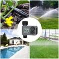 thumbnail image 4 of Temporizador Electrónico de Riego para Jardín con Pantalla LCD, Controlador de Riego de Manguera de una Sola Salida, Herramienta de Gestión Eficiente del Agua A, 4 of 7