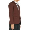 thumbnail image 4 of Unique Bargains Men's One Button Slim Fit Casual Sport Coat Blazer Jacket, 4 of 6