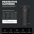thumbnail image 4 of TUOY Youth Kids Padded Protective Shirts Chest Rib Protector Vest(Black-Small), 4 of 5