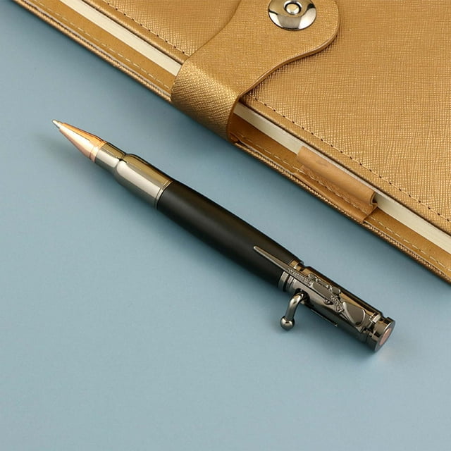 Dvkptbk The Pen Wooden Ballpoint Pen Pressure Reducing Pen Funny Gift 1ml Night Lights