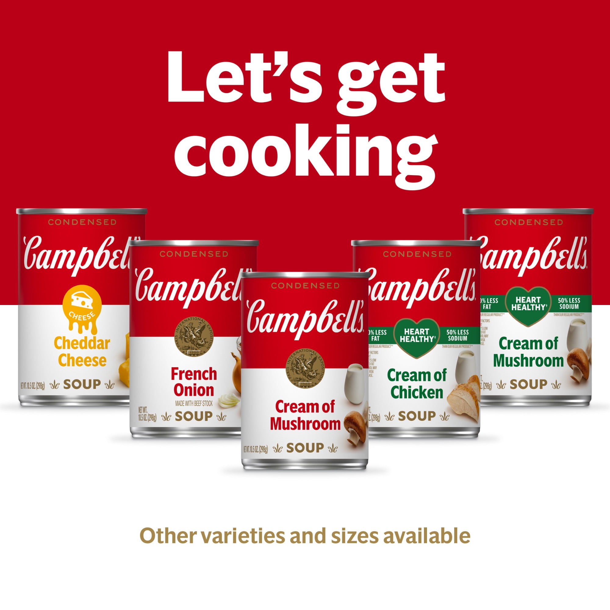 (12 pack) Campbell's Condensed 98% Fat Free Cream of Chicken Soup, 10.5 oz Can (12 Pack)