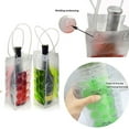 thumbnail image 4 of Coofit Sac à Vin Glacé Portable Pliable en PVC Sac Refroidisseur de Vin Sac à Vin avec Poignée, 4 of 10