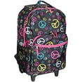 thumbnail image 7 of Rockland Unisex Luggage 17" Rolling Backpack R01 Peace, 7 of 7