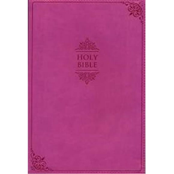 Zondervan Large Print Pink Leathersoft NIV Value Thinline Bible
