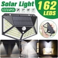 thumbnail image 3 of 2PCS 162 LED Solar Light Outdoor Solar Lamp Powered Sunlight IP65 Waterproof PIR Motion Sensor 3 Smart Modes Street Light, 3 of 10