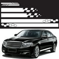 thumbnail image 3 of Side 5 Pieces  Vinyl Car Side Sticker Auto Body Racing Sports Decals Universal Car Truck DIY Decal Stripe Vinyl Stickers Decoration, 3 of 6