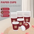 thumbnail image 3 of ifundom 20pcs Disposable Wedding Paper Cups Thickened Paper Cups for Outdoor Parties Receptions and Special Events, 3 of 6